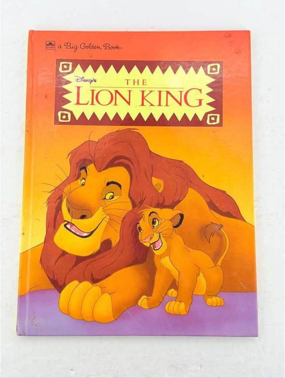 Disney's The Lion King A Big Golden Book